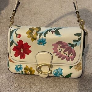 Coach Multicolor Floral Shoulder Bag